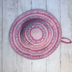 Millymook Pink Striped Girls Sun Hat